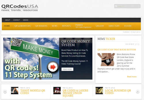 QRCodesUSa.org website
